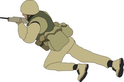 AJ Crawling Soldier